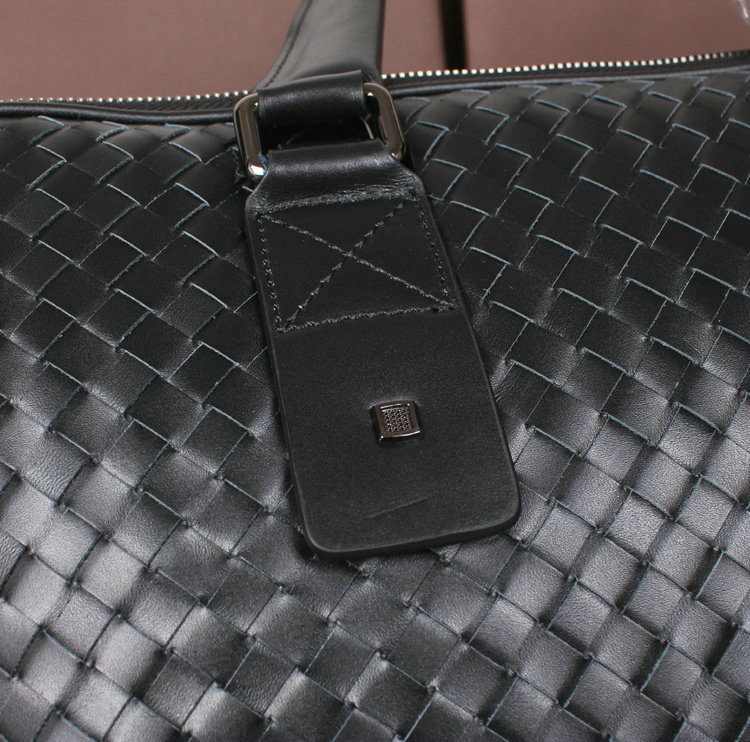 Bottega Veneta intrecciato VN briefcase M80001C black - Click Image to Close